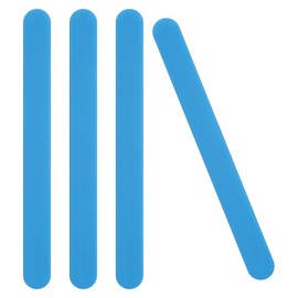 4 Pack Silicone Stir Sticks, Reusable Silcone Wax Sticks for Epoxy Resin, Paint, Mixing, Popsicle, Liquid, DIY Crafts (4)