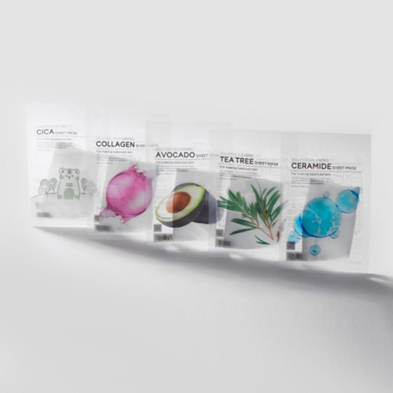 Bulletinash Partners Ten Zero Mask Pack Solution Moisturizing Collagen Mask