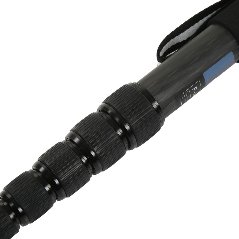 10 Layer Carbon Fiber Monopod Portable 6 Section Telescopic SLR