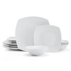 Studio Nova Tara 12 Piece Square Dinnerware Set, Service for