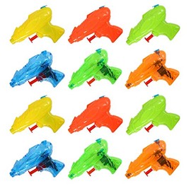 Mini Squirt Water Guns Water Blaster Soaker，Water Squirt Water Fight Toys，Summer Swimming Pool Beach Toy，Plastic Blasters for Kids Party Favors (12PACK).