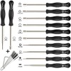 Pack-of-12 Carburetor Adjustment Tool Tune up kit Carb Adjusting Tool for Common 2 Cycle Small Engine Echo STIHL Poulan Husqvarna MTD Ryobi Homelite Trimmer Weed Eater Chainsaw