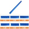 Piutouyar 12 Inch Engineer Scale Ruler, Metal Engineering Ruler Aluminum