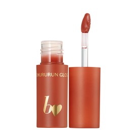 b idol Chururun Gloss 02 Sleepover Peach 2.5 g Lip Gloss Skin Care Plump Glossy Moisturizing Beauty Ingredient