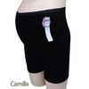 Fleece-lined Maternity Belly Support Mid-Thigh Undershorts SN2111-0196 Dark Gray/FREE