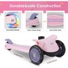 2 in 1 Kick Scooter with Removable Seat, 3 LED