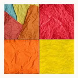 ASENME Scrapbooking Pad 10 Sheets A4 Paper (Wrinkle Sheets, 10 Units)