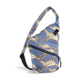 Chiemsee Jump n Fly Body-Safe Bag, Unisex Crossbody Bag Made from Recycled PET, purple