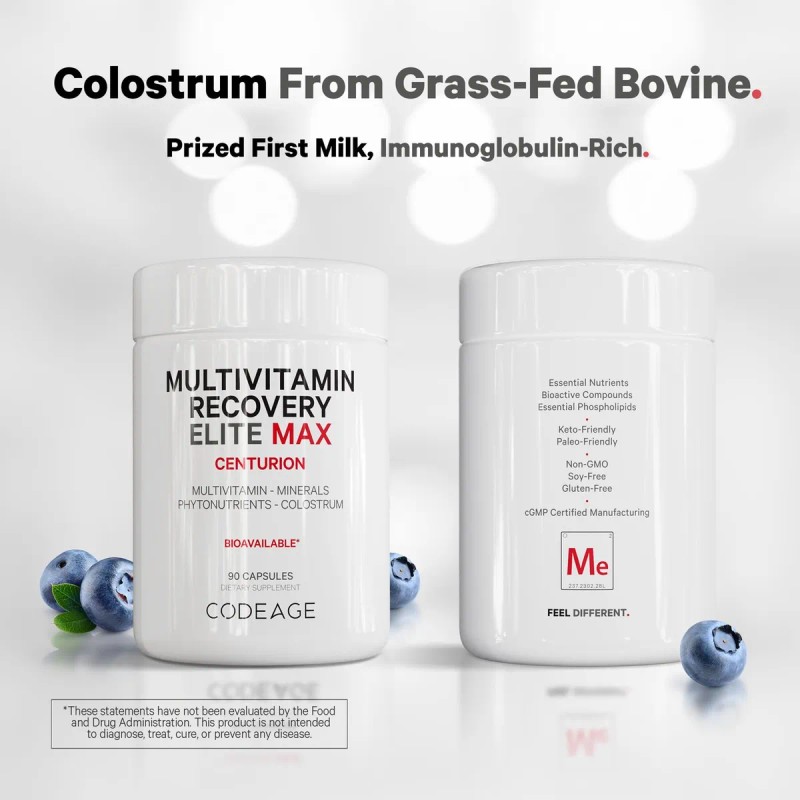 Codeage Multivitamínico Recovery Elite Max 90 Cápsulas