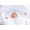 Sasma Home - Waterproof Crib Mattress Protector - Cotton Rich