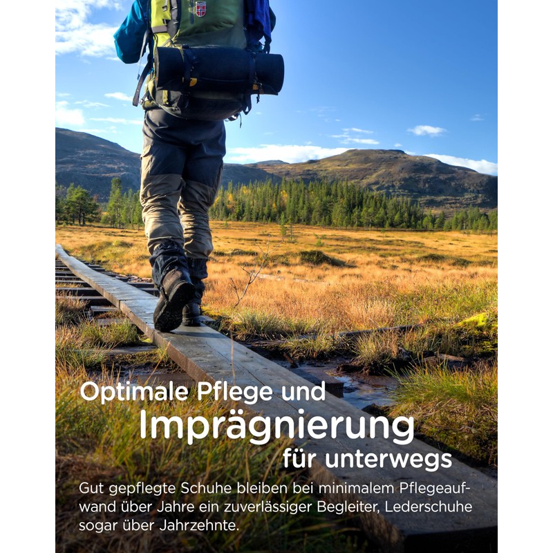 FIBERTEC Black Wax Shoe Care, Black 100 ml