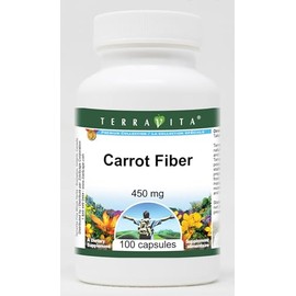 Carrot Fiber - 450 mg (100 Capsules, ZIN: 519521)