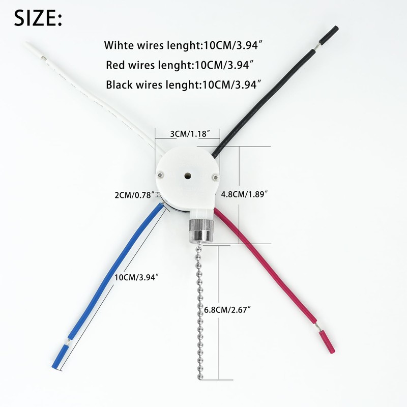 YOFOTHS Ceiling Fan Capacitor CBB61 4.5uf + 6uf + 5uf