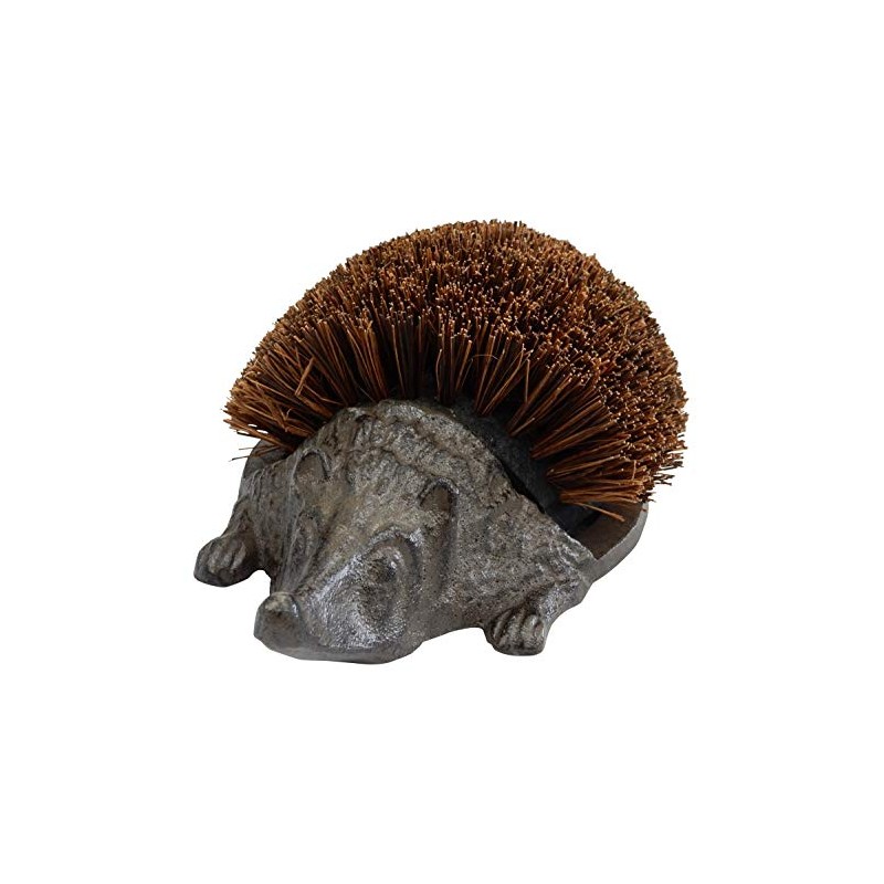 Victorian Trading Iron Hans The Hedgehog Boot Brush - Outdoor