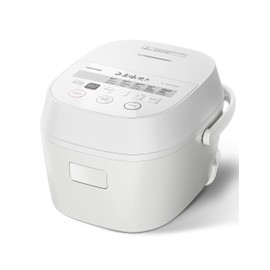 TOSHIBA OriginTaste Rice Cooker 5.5-Cup Uncooked, Fuzzy Logic, 15-in-1 Functions, Digital Display, Delay Timer, Keep Warm, Nonstick Inner Pot, White