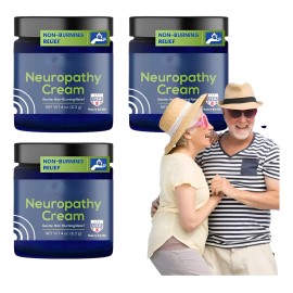 3pcs Crema For Aliviar La Neuropatía Basic Extra. Azul Marino