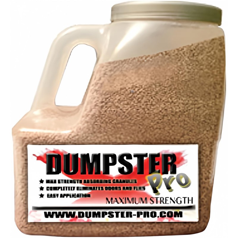 Dumpster Pro Garbage Deodorizer Maximum Strength Absorbing Granules Completely Eliminates