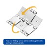 sourcing map Double Acting Hinges Folding Screen, 2Pcs 2.99" Double