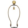 Canomo 2 Packs Metal Ball Lamp Finials Convertible Lamp Decoration