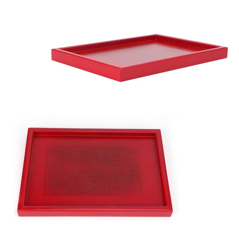 Wooden Snack Tray Food Serving Tray Tea Ceremony Holder for