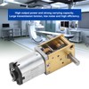 Gear Motor Speed Reduction Dual Output Shaft Worm Brushed Large