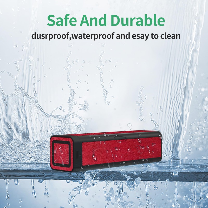 TOMSKYE Pull-Out Pill Case, Premium Leather Portable Pill Case, Dustproof,