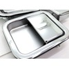Chrome Outside Exterior Full Door Handles 3-PC Set Includes Driver