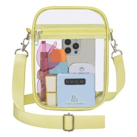 Oraben Small Clear Bag for Stadium Events Clear Purse Women‘s Satchel Handbags Sports Events Concerts Festivals