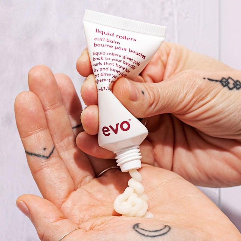 evo Liquid Rollers Curl Balm - Hair Styling Balm -