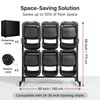 Heavy Duty Folding Chair Cart & Table Cart with Locking