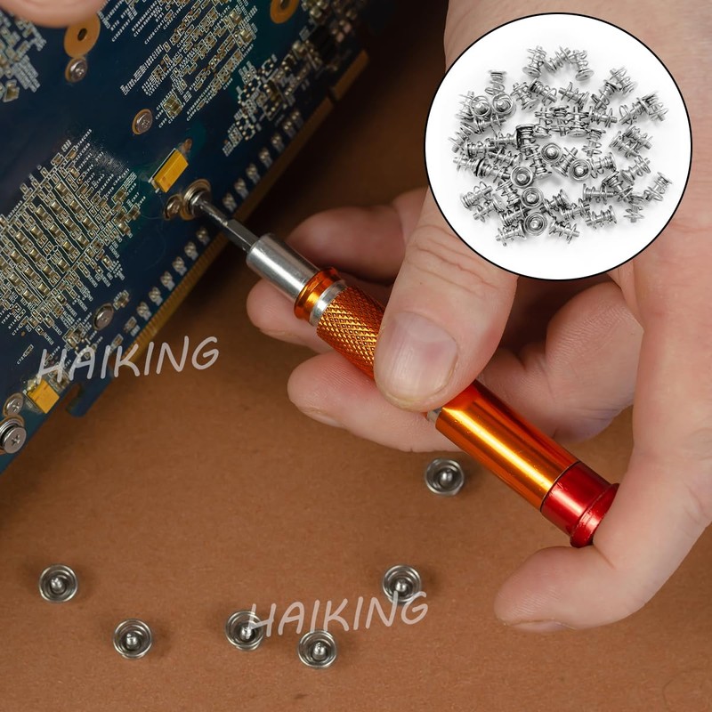 HAIKING Springs Graphics Card Screw, 50 Pcs GPU Graphics Card