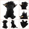 1 Piece Highland Cow Teddy Bear, 25cm Black Plush Stuffed