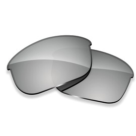 ToughAsNails Polarized Lens Replacement for Oakley Flak Jacket Sunglasses - More Options, Silver Chrome One Size, Silver chrome, Einheitsgröße