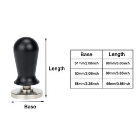 51mm Coffee Tamper, Espresso Coffee Tamper, Espresso Coffee Powder, Coffee Press Tamper