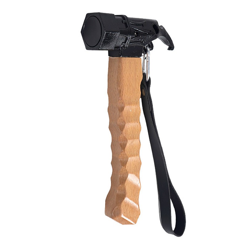 Camping Hammer Stainless Steel Tent Hammer Shock Absorbing Head Ergonomic