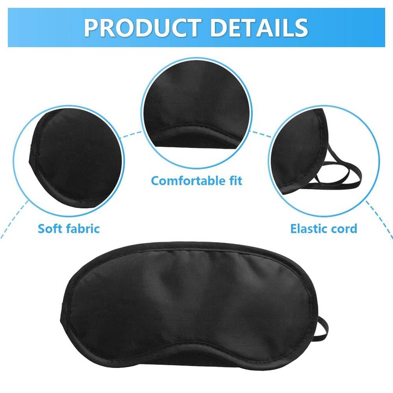 Henyall 20 Pack Eye Mask for Sleeping,Blackout & Breathable Sleep