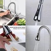 Kitchen Faucet Head Replacement with 9 Adapters, Metal Pull Down