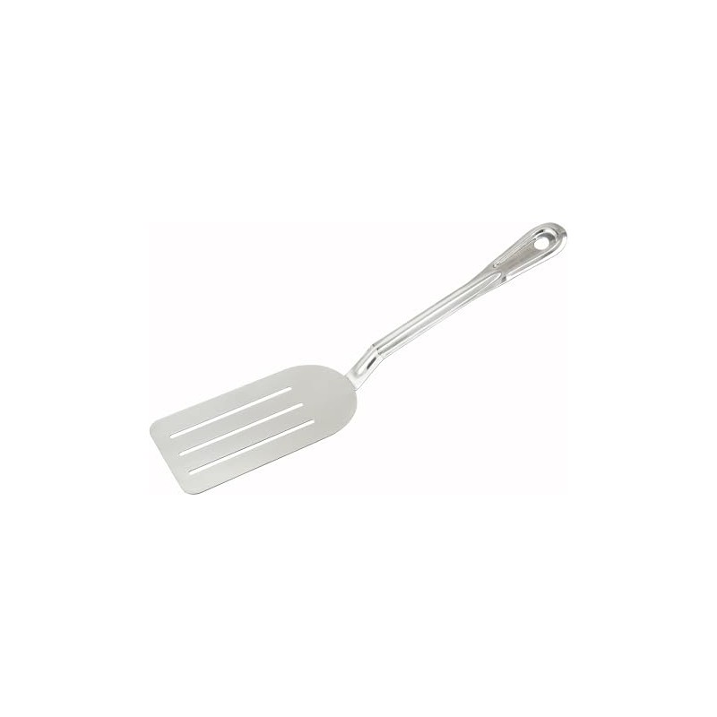 Winco Stainless Steel Slotted Turner, 14-Inch