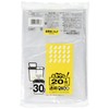 Japan sanipakku u38t otokuna 30l Clear Indoor pe-ru Garbage Bags