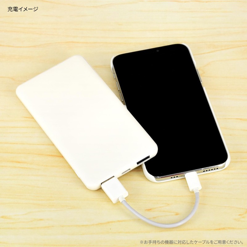 Gourmandies Miffy 70th USB/USB Type-C 4000mAh Li-Polymer Charger, 2.1A Nine