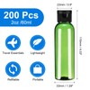 uxcell 2 Oz Plastic Bottles with Flip Caps, 200 Pcs