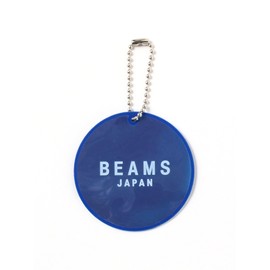 Beams Japan BJ Logo Reflector Small Item, Blue Free, Iron PVC Iron