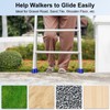 supregear Rubber Feet 25 mm for Folding Walkers, Pack of