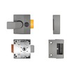Standard Deadlocking Nightlatch, 40mm Backset, Complete with Rim Cylinder Lock