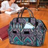 LoDrid Bible Bag Tote with Multiple Pockets for Bible Items,