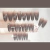 Lwenjing Nail Tips, 24 Pieces, 3D Nail Tips, Handmade Nail