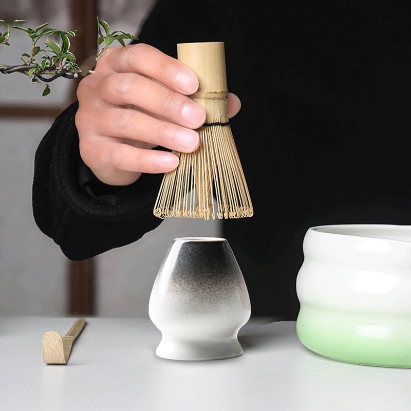 Matcha Tea Set with Whisk and Spoon, Matcha Whisk Kit