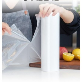 Food Storage Roll BagsㅣDisposable Food Plastic Bags, Mini Plastic Bags, Plastic Bread Bags, Roll Plastic Bags, Plastic Produce Bag (Plastic Roll Bags- 500 PCS, Small(6.69 x9.84(inch)) -1 EA)