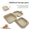 ZNPET Travel Dog Bowls, Portable Food and Water Bowl for