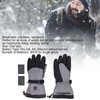 One Pair Electric Heated Gloves Smart Waterproof Unisex One Size